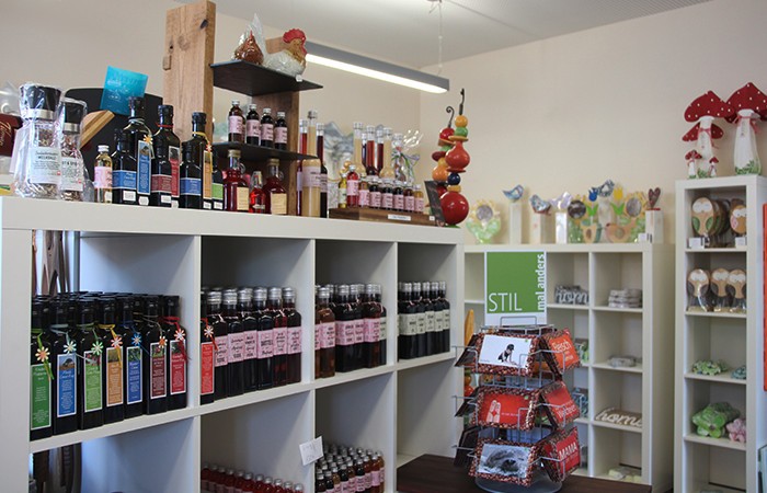 Verkaufsladen der Nüdlinger Werkstatt